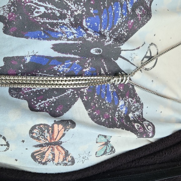 White House Black Market Snake Y Necklace - Picture 6 of 7